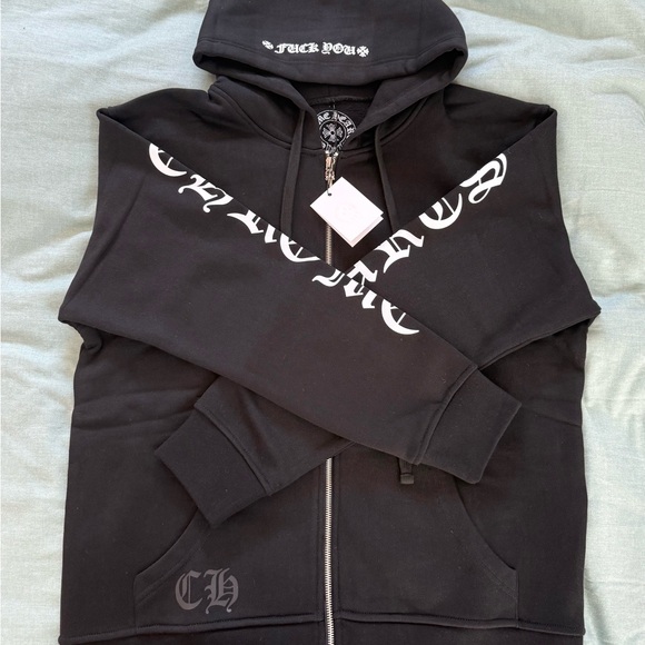 Chrome Hearts Other - Chrome Hearts Black Zip Hoodie